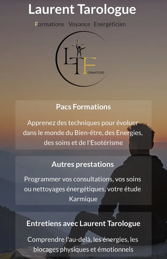 Laurent Tarologue : formations, voyance et soins énergétiques
